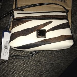 NWT Dooney & Bourke Zebra Crossbody